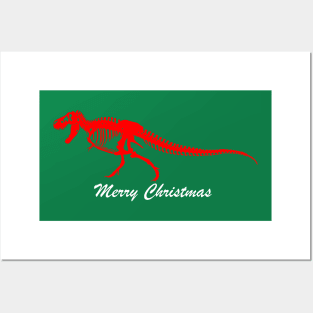 Merry Christmas: T-Rex 2 Posters and Art